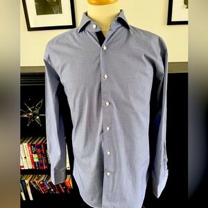 Canali Dress Shirt. Made in Italy. Size 17 1/2. Excellent Condition.